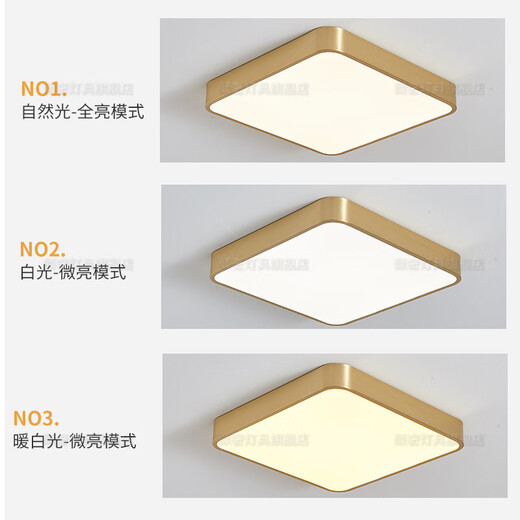 ALLE Kupferbalkon Lampendecke 2024 Neue Eaves Lamp Villa Eingang Hall Leichte Außendecke x3893-400-90 Watt Drei-Farben-Licht