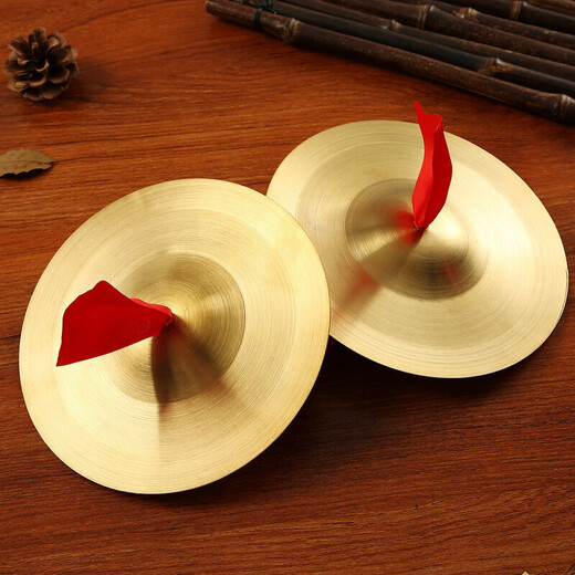 Acacia Vogel Kupfer Becken großes Becken kleiner Becken Drei-Sentenz-Halbprops Gong Instrument 15 Zoll