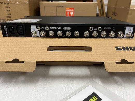 户外无线话筒Shure/舒尔844/UA845天线放大器接收信号功率增强器 UA844(4路)