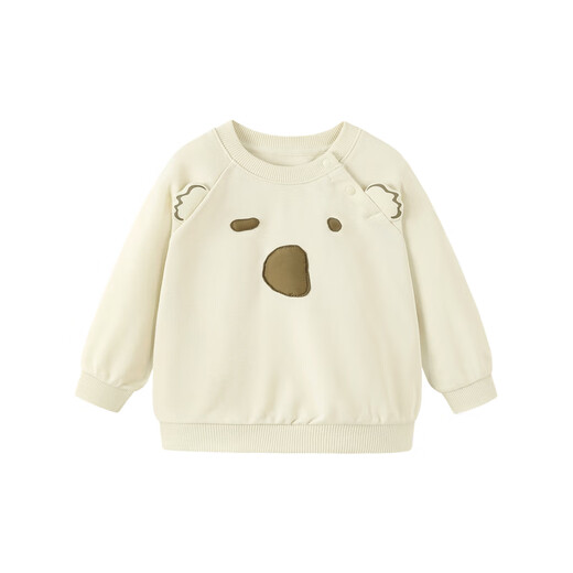 Mini Bala sweatshirt for boys and girls 2025 spring new arrival cute children's non-deformable baby top