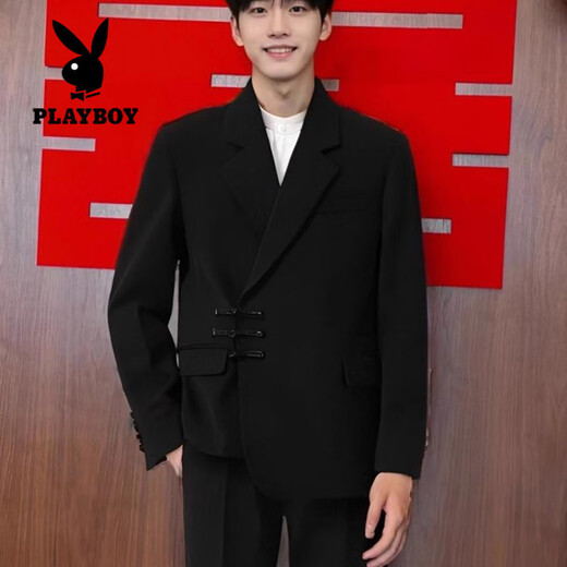 Playboy (Playboy) китайский стиль костюм мужской новый костюм обручальный жених свадебное платье костюм Tang Zhongshan