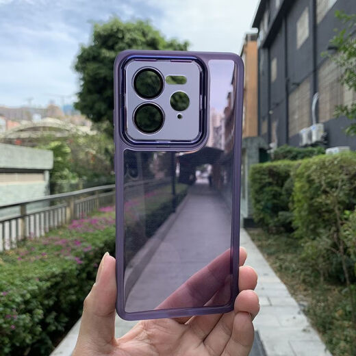 El caparazón de vaca es adecuado para la caja de teléfono móvil de teléfono móvil Real ME GT7PRO Absorbing magnético nuevo RMX5010 viene con la película de la lente Cobertura completa Protección contra la caída. Aplicable a: Real Me GT7Pro Eyes encantadores con película de lente [Black + Black Magnetic Absorbing]