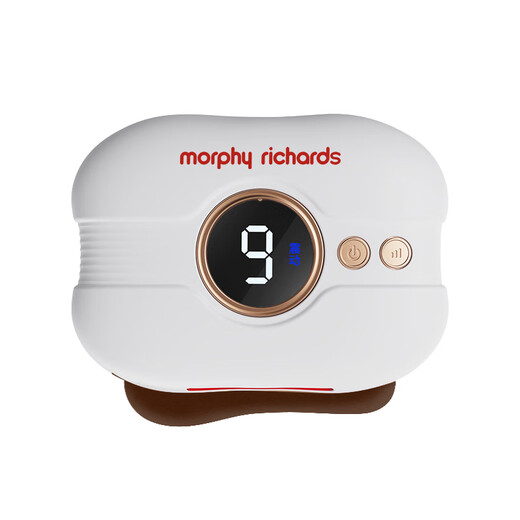 MORPHYRICHARDS Electric Massage Board Smart Mini Red Bianstone Massager Facial Shaving Instrument Portable Home Hot Compress Neck Leg Back Universal MR2137 (Type-c)