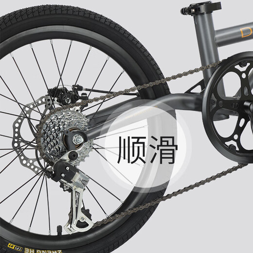 OEMG Light Luxury High-end Carbon Fiber Folding Bicycle Imported from Japan Folding Bicycle Ultra-Lightweight and Portable at the Back Matte Gray Shimano Shifting Smooth and Effortless 16 Inches