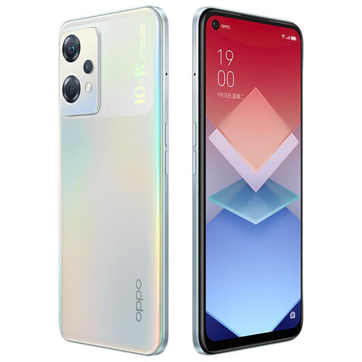 OPPOK10X 骁龙695 智能拍照67瓦快充大电池大音量5G智能手机 极光 8GB+256GB 激活机
