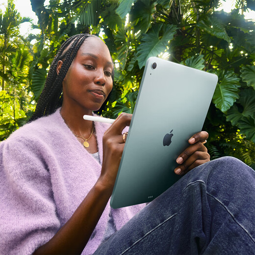 Apple/苹果 iPad Air 13英寸 M3芯片2025年款平板电脑学习办公平板电脑二合一 深空灰色 128GB eSIM版 白条24期