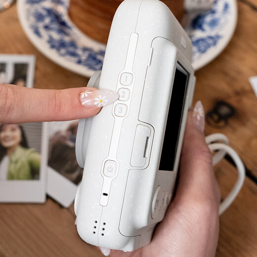 INSTAX Fuji instax instant instant camera (with mobile phone photo printing function) mini Liplay Lover White