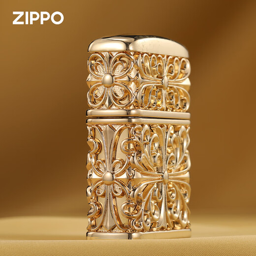 Zippo Lighter Cro Heart Love Original Genuine Kerosene Gift Edition Limited Edition Cro Heart Love - Golden - Standalone Edition DY9902T