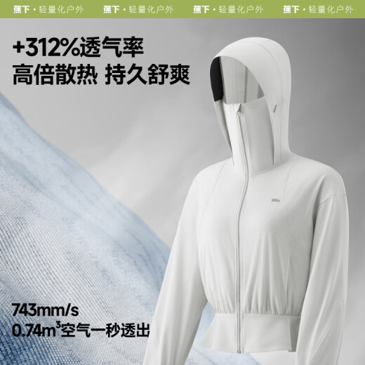 Ropa de protección solar de benéunder para mujeres cortas de primavera y verano Ropa de protección solar fría transpirable para UV AL826 CHARCO ARROL ARTO M