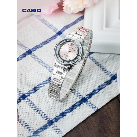 卡西欧（CASIO）【礼物】LTP-1391简约指针女士手表官方旗舰 LTP-1391D-4AVPF