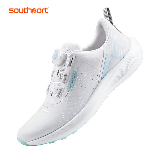 Zapatos de golf de golf Xiushibao Piesta de zapatos deportivos impermeables para mujeres Cielo de la perilla transpirable que no es de palomitas de maíz SE9856 White Pink 35
