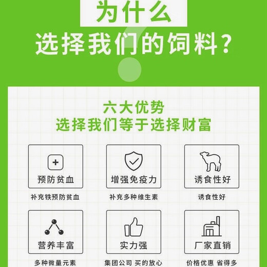 5% ewe premix Dabeinong core technology has high survival rate, large milk production and timely estrus. One bag of 25KG can be mixed with 1000Jin. Jin is equal to 0.5kg. For the whole ton, contact customer service for more cost-effectiveness. Direct delivery by truck.