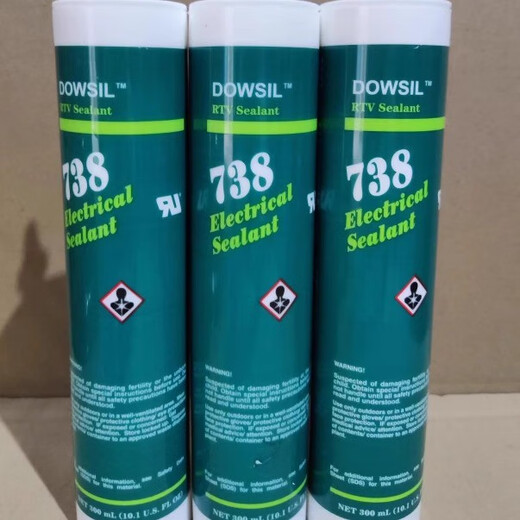 Dow Corning Tao XI/738 Silikon DC738 Kleber Hochtemperaturwiderstand Elektronik Industrie organisches Silikon RTV -Dichtmittel 738 Weiß