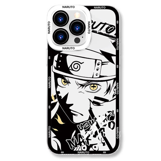 Shinmatsu Hong Naruto Apple 16 Case mobile 15pro Nouveau iPhone 14 Transparent 13Promax Naruto 12mini Sasuke xr Obito 11 Men 8Plus Peripheral 7 Penn SE3 [Angelic Eye Transparent] Y1105 ITACHI Autres modèles Contactez le service client notes