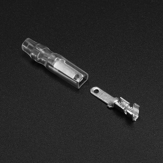 Huijun cold-pressed terminal block plug-in wire connector male-female pair plug spring insert sheath 2.8/4.8/6.3 male and female 360 pieces in box