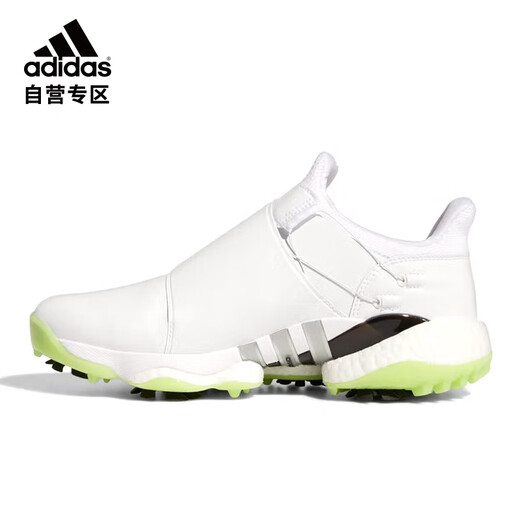 Adidas golf shoes men's shoes TOUR360 BOA breathable sports shoes cushioning GX9683 white/gray nailed size 7.5
