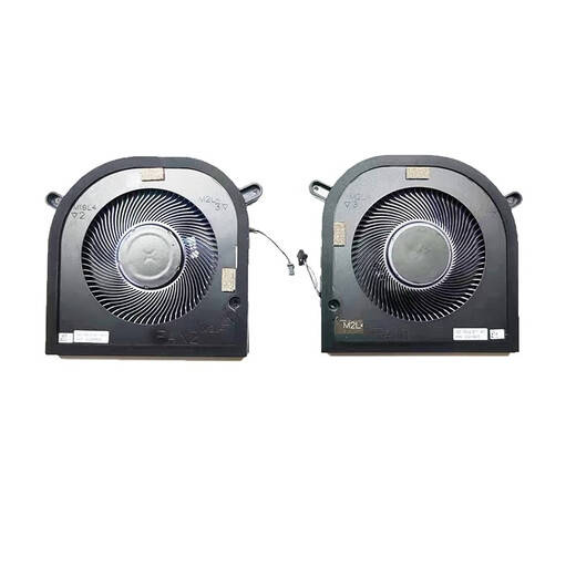 Adapté au nouveau Dell XPS 17 9700 9710 9720 Précision 5750 5760 Fan de refroidissement Version indépendante Fan1 + Fan2