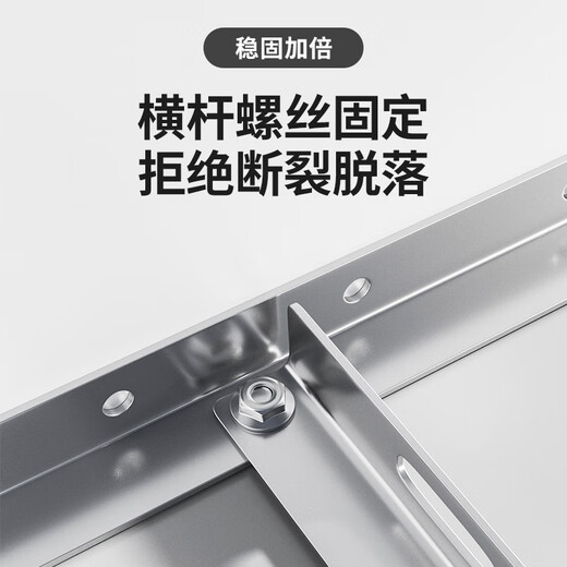 Youfantu 304 stainless steel air conditioner outdoor unit bracket Midea Haier Gree universal thickened rack large 1.5 HP 2P3P rack 1~1.5p stainless steel bracket