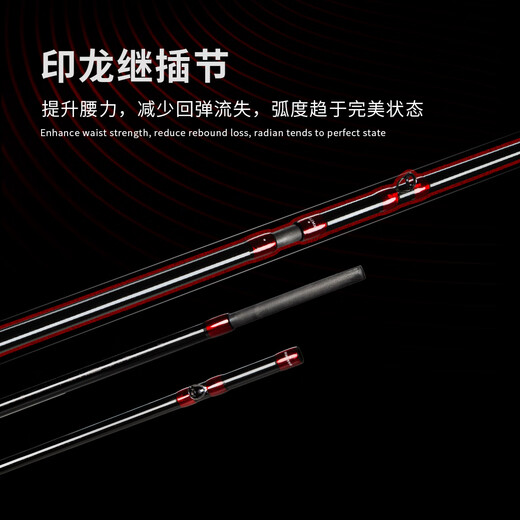American summer madman insect second generation lure rod limited edition single section two sections long throw black pit wild fishing mandarin fish bass professional insect rod 2.03m limited edition S681MLXF straight handle single section rod