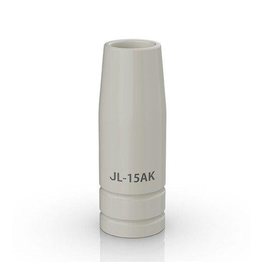 Maixinyi European-style 15AK coated protective nozzle, non-stick welding slag, conductive nozzle, gasless 14AK welding gun, household secondary welding machine 15AK-threaded coated protective sleeve 5 pieces