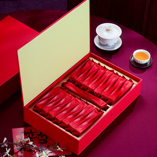 Xinxuan Anxi Tieguanyin Oolong Tee 2025 Neues Tee -Duft Teenbox Neujahrsgeschenk -Geschenk Tee für Älteste [Anxi Tieguanyin] Neue 30 kleine Blasen Geschenkbox Packung