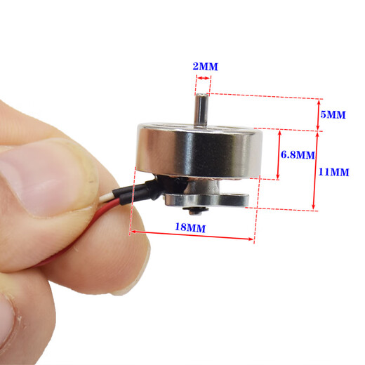 1503 Mini modelo de avión Motor de drones sin escobillas 2750kV 2s