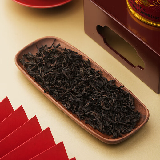 中茶海堤茶叶 岩茶肉桂茶老枞水仙大红袍特级茶叶 福建乌龙茶 【臻印大红袍】足火 125g*1罐