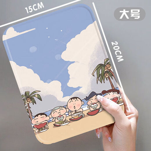 Yuhua Makeup Miroir pliable Crayon Shin-shirt Pliant sous stockage étudiant Portable Dormitory Desktop Desktop PEP Large taille 1477