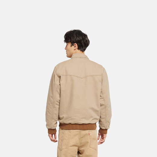 Levi's Levi's Workwear 25 Years New Barn Style Men's American Street Retro Denim Jacket Khaki A8583-0004 S