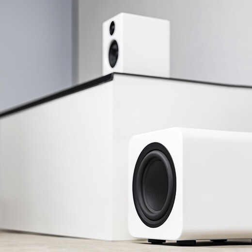 Audioengine state subsidy Sub6 computer audio subwoofer heavy bass 6-inch active subwoofer speaker home TV subwoofer high volume arctic white