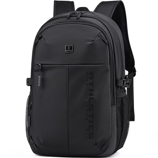 Edison Backpack Lightweight Sports Water-Repellent Backpack Business Commuter Travel Student School Bag E26-1 Black