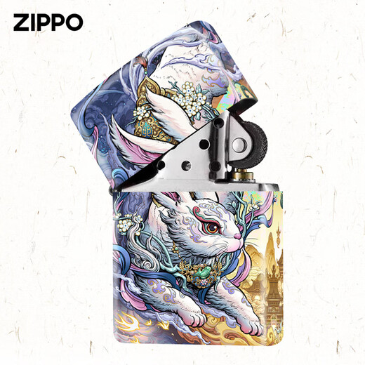 ZIPPO flagship lighter twelve zodiac signs zppo kerosene wind-proof Zhibao birthday gift male rat (stand-alone machine does not contain oil) -DY9902CY