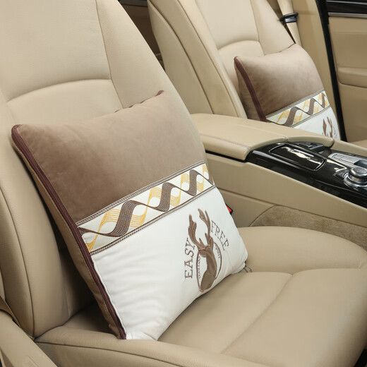 BIMLL B Car Pillow Quilt Waist Pillow Multifunctional Folding Dual-Purpose High-end Two-in-One Car Four Seasons Office Nap