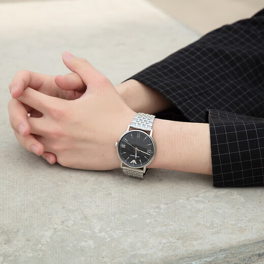 ARMANIA AMA Watch Ni Simple Trendy Steel Strap Men's Watch Giving Boyfriend's Birthday Gift AR11152 Birthday Valentine's Day Anniversary Gift