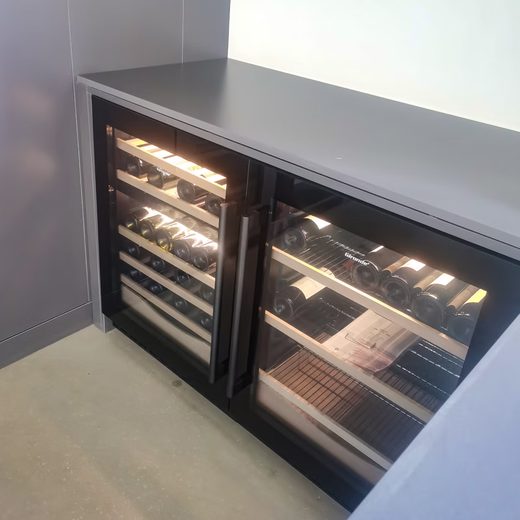 Gironde JC145 built-in cigar cabinet, wine cabinet, constant temperature wine cabinet, beverage cabinet, ice cream refrigerator, fresh cabinet, tea constant temperature refrigerator, household fixed frequency - full glass door wine cabinet, ice bar combination 290L