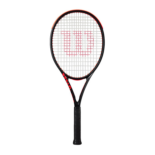 Wilson Wilson 2025 all-carbon one-piece professional tennis racket CLASH TEAM 103 V3.0 small black racket
