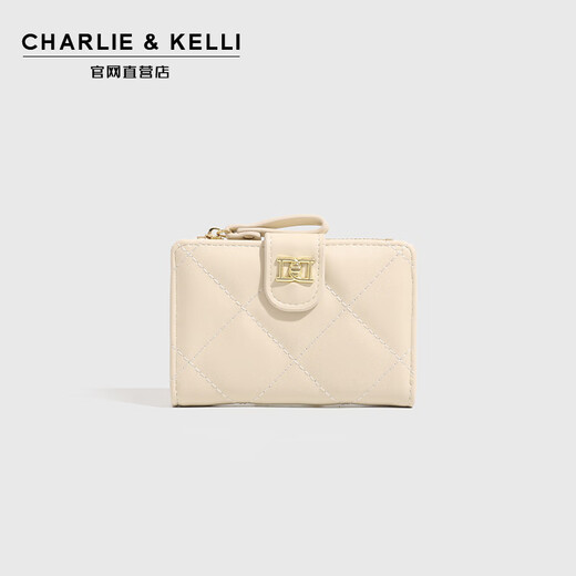 CHARLIE & KELLI品牌 CK轻奢包包女包2025新款钱包女士简约零钱包卡包 红色【七夕实用礼物】