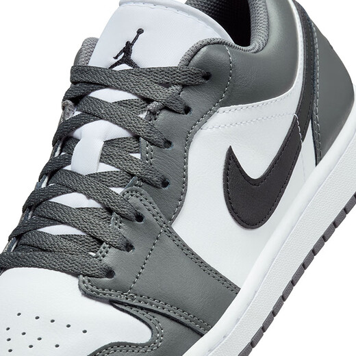 耐克NIKE篮球鞋男乔丹AJ1 JORDAN 1 低帮运动鞋 553558-152白黑42.5