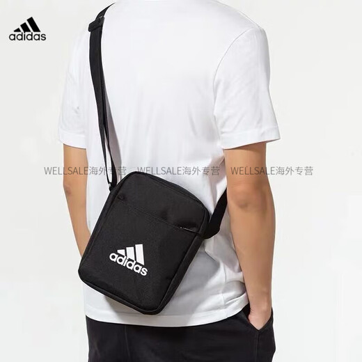 Adidas Adidas (adidas) shoulder bag for men and women new sports capacity small bag chest bag men's crossbody bag ED6877_25x18x7 cm under 20 liters