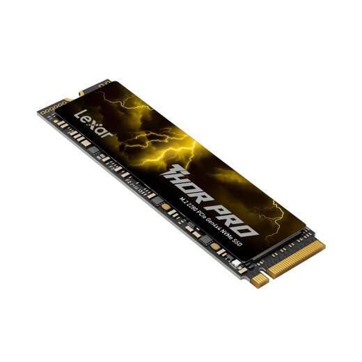 Lexar THOR PRO-Serie 1 TB SSD-Solid-State-Laufwerk M.2-Schnittstelle (NVMe-Protokoll) PCIe 4.0x4 Übertragungsgeschwindigkeit 6500 MB/s Spielinstallation