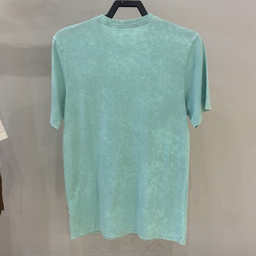耐克（NIKE）短袖T恤男装2025夏季新款运动服针织舒适透气时尚圆领休闲上衣 FD1283-309绿色做旧款 M