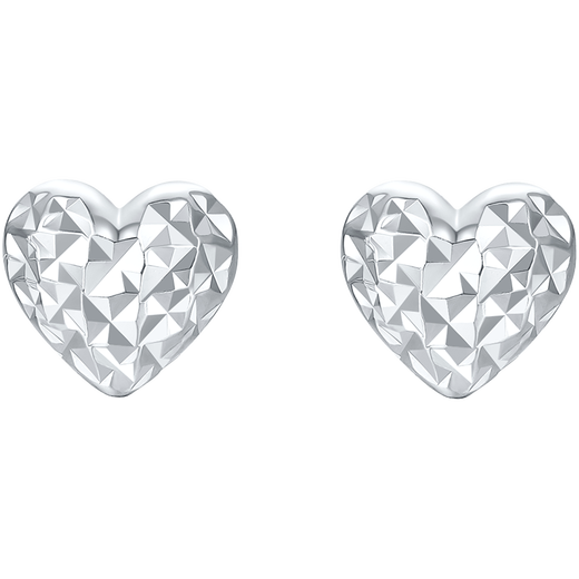 Saturday Fortune PT950 Platinum Earrings for Women Platinum Love Earrings Birthday Gift B0914841 Pair Approximately 1.87g