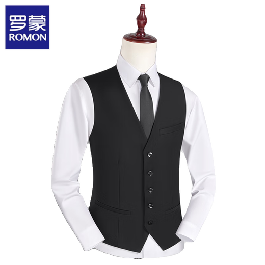 Luo Meng Suit Vest Men's Vest 2025 Summer New Thin Trendy Formal Business Casual Suit Vest Men's Blue Vest M Weight 105-125Jin Jin is equal to 0.5 kg Luo Meng Suit Vest Men's Vest 2025 Summer New Thin Trendy Formal Business Casual Suit Vest Men's Blue Vest M Weight 105-125Jin Jin is equal to 0.5 kg
