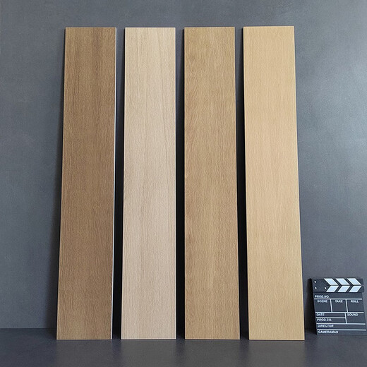 Log wood color full-ceramic double-zero wood grain brick style medium-old style straight edge wood grain strip 200x1200 floor tiles 21201(200x1200)
