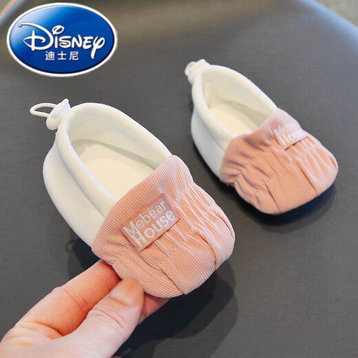 迪士尼（Disney）婴儿软底鞋子春夏季女宝宝婴童室内学步鞋鞋袜春秋休闲步前鞋地板 绿色 11 11 S 内长10.5cm 建议0-6个