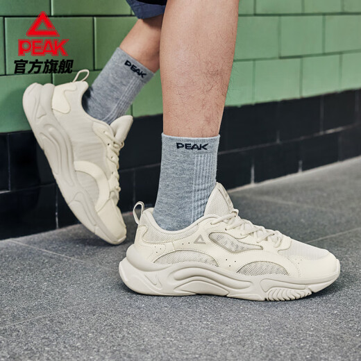 匹克小胖鞋2.0春夏新款男鞋复古增高老爹鞋轻便运动休闲鞋DE440371
