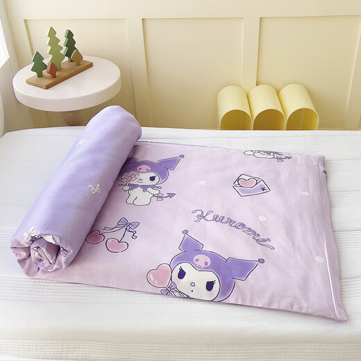 Yalu 100% Xinjiang cotton cartoon three-piece set full cotton quilt six-piece set baby nap baby children's bedding products Balloon Kulomi [soft and skin-friendly] Six-piece set Bedding style [2Jin [Jin equals 0.5 kg] silk cotton style]