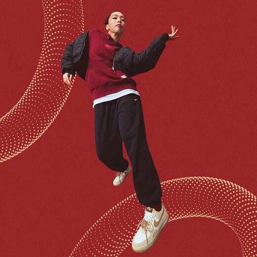 
Nike (NIKE) official spirit snake welcome series Li Meng same style women's encore red pullover hoodie HV8461 677 team red M