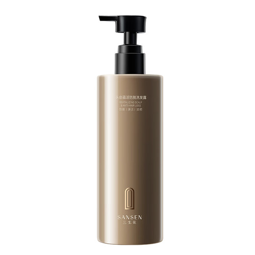 Sanshenghua Pechoin Scalpe está lleno de champú antiestructivo 200 ml Cabello Prevención de cabello sólido Colchón de raíz de cabello champú ámbar para hombres y mujeres