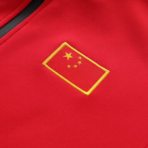 anta kids安踏国家队运动服套装男连帽外套女中国体育春秋冬款加绒 9903红色加绒外套 XXS 童装120